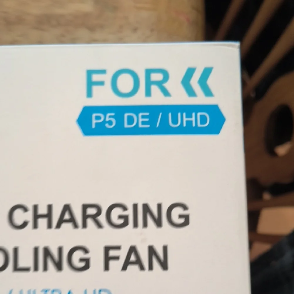 Multi-Function Charging Stand with Cooling Fan for PS5 - Black and White